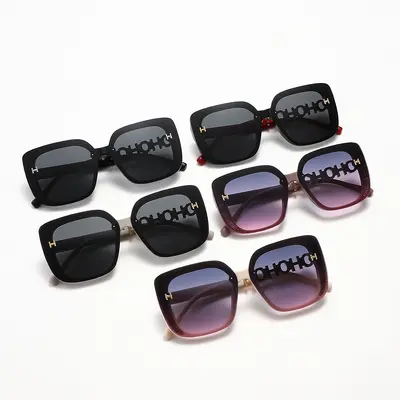 Leichte Luxus-Sonnenbrille mit Polarisierung, modischer großer Rahmen, vielseitige Sonnenbrille, grenzüberschreitende Brille, Anti-UV, hochwertige Sonnenbrille