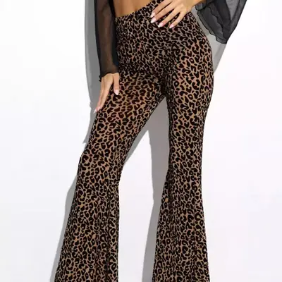 Women's High-Waist Knitted Casual Pants, Leg-Lengthening Fit