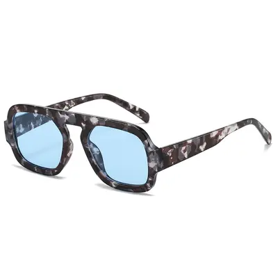 Pilotensonnenbrille mit PC-Gestell, schlichtes Modedesign für Damen und Herren - 12