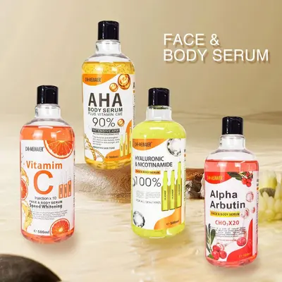 Sınır Ötesi AHA Esansı Nazik Sıkılaştırıcı Onarıcı Cilt Arbutin Nemlendirici Parlatıcı Esans Nemlendirici Serum