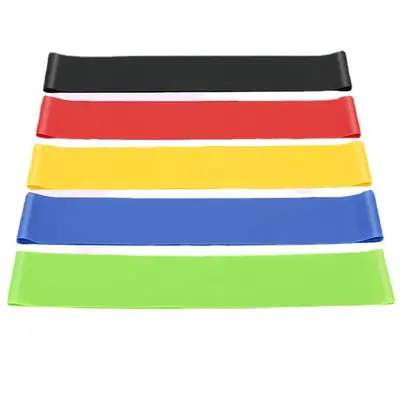 TPE Loop Yoga Resistance Band for Leg and Glute Training - 6