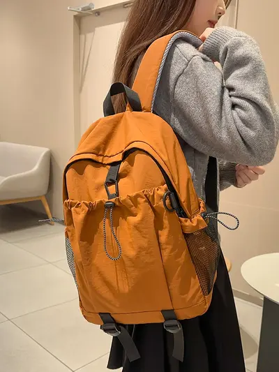 Men's and Women's Lightweight Waterproof Multi-Pocket Backpack, Large Capacity - 10