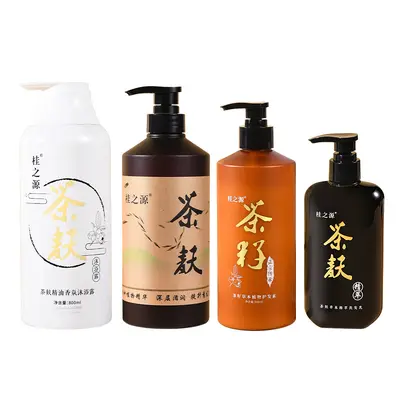 Guangxi Tea Dandruff Shampoo, Oil Control, Gentle Cream Cleanser - 6