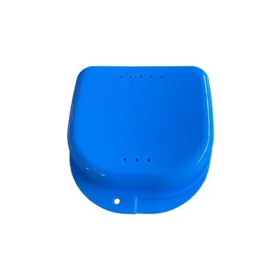 Perforated denture box, small dental box, tooth storage box, wire retainer box, retainer case, manufacturer wholesale - 11