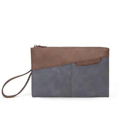 Herren-Clutch im klassischen Umschlagdesign aus PU-Leder - 1