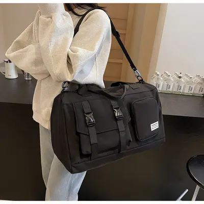 Sportfitnesstasche, Reisegesäßtasche mit Nass- und Trockentrennung, große wasserdichte Reisetasche für Herren, tragbare Schwimmtasche, Aufbewahrungstasche für Damen - 7