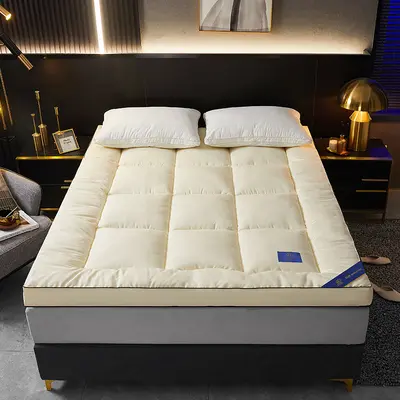 Five-Star Hotel Mattress Feather Fiber Soft Pad Thick Tatami Mat Topper for Home Guesthouses Rental Bedding - 10