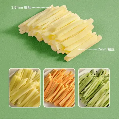 Multifunctional vegetable cutter, potato and carrot shredder - 5