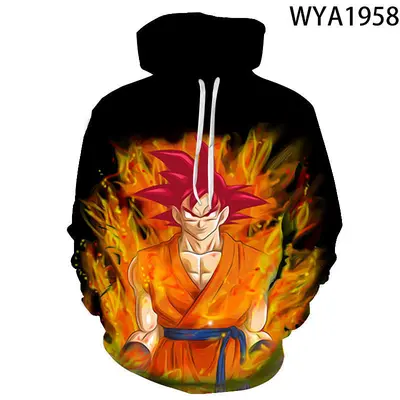 Dragon Ball 3D-Digitaldruck Unisex Kapuzenpullover Winter - 11