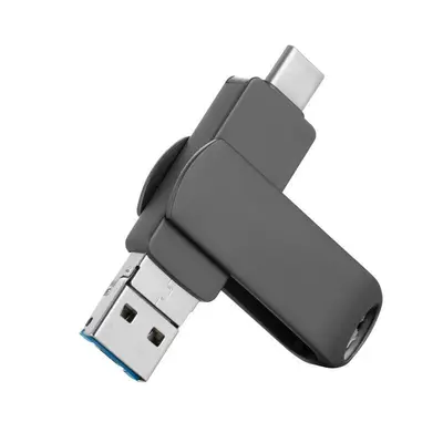 Telefon İçin 4'ü 1 Arada USB Bellek, Apple, Type-C, Android ve Bilgisayar Uyumlu - 8