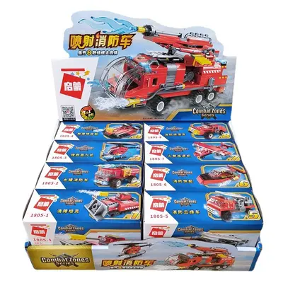 Yapı blokları 1801 serisi, 8'i 1 arada tank, uçak, itfaiye aracı - 5
