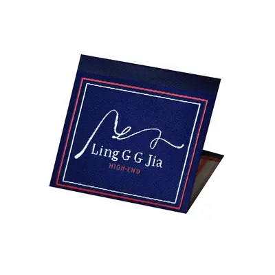 Polyester Woven Main Label, Screen-Printed Care Label - 6