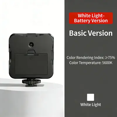 Akıllı Telefon Selfie Canlı Yayın Dolgu Işığı RGB Taşınabilir Kamera Fotoğraf Video Güzellik LED Tofu Cep Işık Lambası - 7