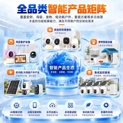 跨境安防监控摄像头源头工厂深圳越南双制造基地OEMODM软硬件定制