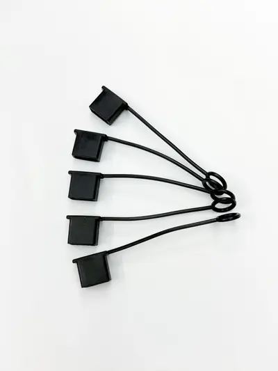 Tip-C kablolu toz kapağı, USB silikon koruyucu - 9