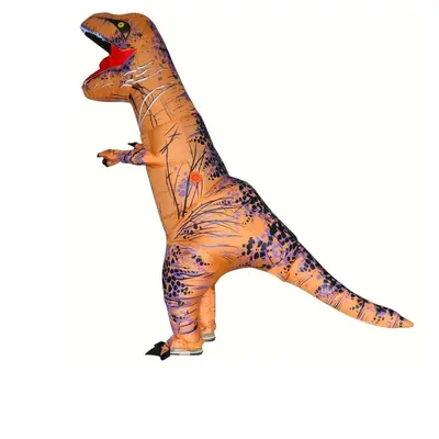Tyrannosaurus Rex şişme dinozor kostümü, ebeveyn-çocuk rol yapma - 7