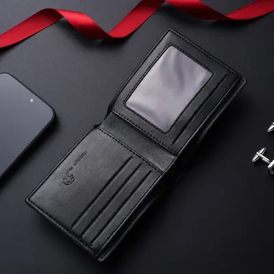 Men's Leather Wallet, Multifunctional, Portable - 4