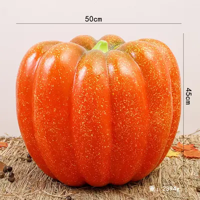 Artificial Pumpkin Model for Halloween and Harvest Festival Decoration - 7