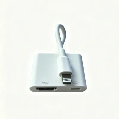 Адаптер Lightning на HDMI для зеркалирования экрана, с разъемами Apple и Type-C для Android