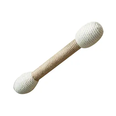 Sisal-Echtholz-Katzenspielzeug mit Katzenminze, 31 cm, kratzfest