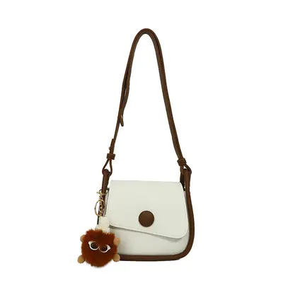 Kleine Damen-Achseltasche mit einem Schultergurt - 6