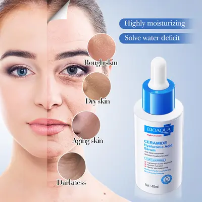BIOAOUA Seramid Hyaluronik Asit Nemlendirici Serum