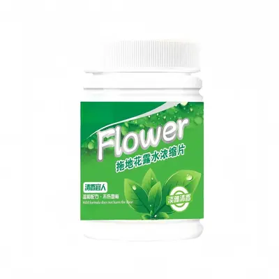 Konzentrierte Bodenreiniger-Brausetabletten, duftend, für Marmor- und Fliesenböden