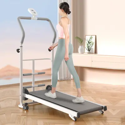 Sınır ötesi dış ticaret koşu bandı, ev tipi koşu bandı, Yongkang fitness ekipmanları, yaşlılar için çok fonksiyonlu katlanabilir mekanik yürüme makinesi.
