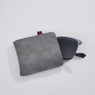Foldable Unisex Sunglasses, Minimalist Industrial Style - 4