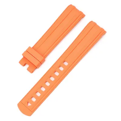 20 mm Rubber Strap Compatible with Omega Seamaster 300 - 12