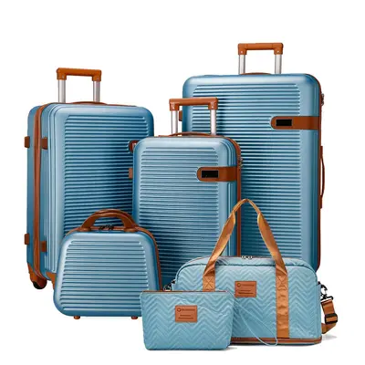 2025 New ABS Silent Wheels Suitcase Large Capacity Retro Suitcase Foreign Trade Trolley Suitcase - 2