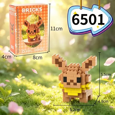 Micro Particle Building Blocks 3D Puzzle for Kids - 9