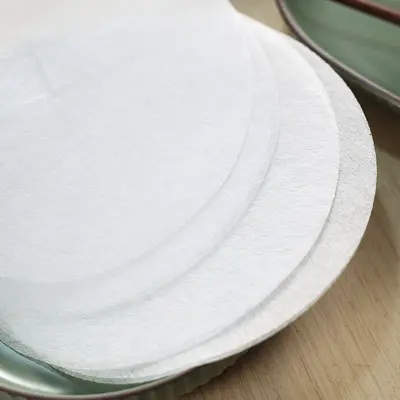 In stock food-grade soup oil-absorbent paper kitchen oil-absorbent cotton for absorbing floating oil and foam, 50-piece package, available for dropshipping.