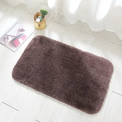 Yüksek tiftikli kaymaz banyo paspası, emici, kalınlaştırılmış - 7