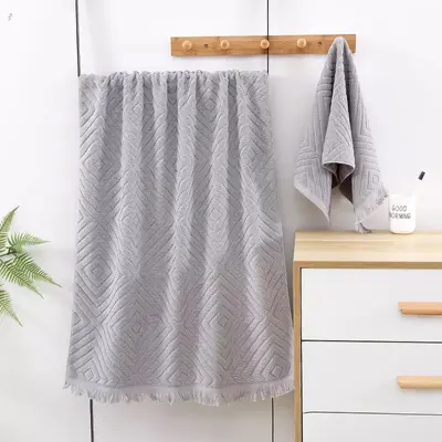 Jacquard Tassel Cotton Towel Set - 8