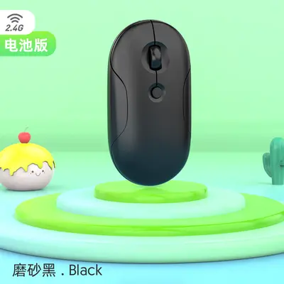 跨境工厂无线鼠标双模蓝牙轻音充电轻巧携带平板电脑通用现货批发 - 11