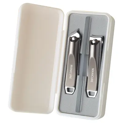 Nail clipper set manicure tools custom logo