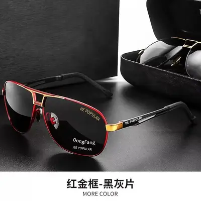 Day and Night Photochromic Polarized Sunglasses for Men, Driving and Fishing - 4
