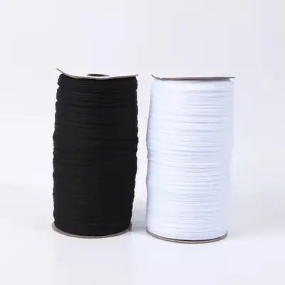 Polyester High-Elastic Yarn and Thirteen-Braid Elastic Shoulder Strap Tape - 4