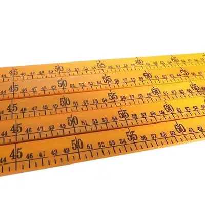 1 Metre Solid Wood Tailor's Ruler - 5