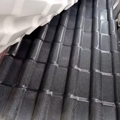 ASA sentetik reçine çatı kiremiti, kalınlaştırılmış kompozit villa kiremiti - 7