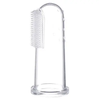 Haustier-Zahnpflegeset mit Silikon-Fingerzahnbürste und Zahnpasta - 7