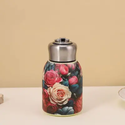 316 Stainless Steel Mini Insulated Cup with Carry Ring, Portable Pocket Size - 10