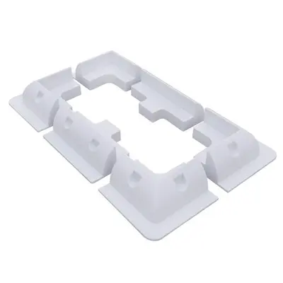 Solar Panel ABS Plastic Bracket Set, 7 Pieces, for RV and Yacht