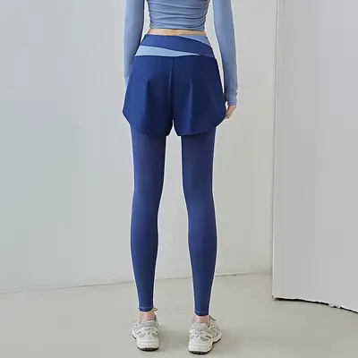 Kadın Yoga Pantolonu, Yüksek Bel, Yan Cepli, Şeffaflık Önleyici Spor Pantolonu - 4