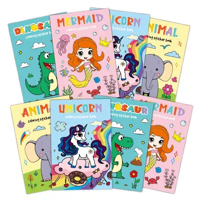 Children's Coloring Sticker Book Ages 3-6 - 6