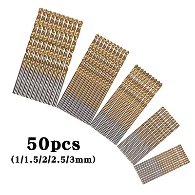 HSS-Spiralbohrer-Set, klein, zum Bohren von Holz und Kunststoff