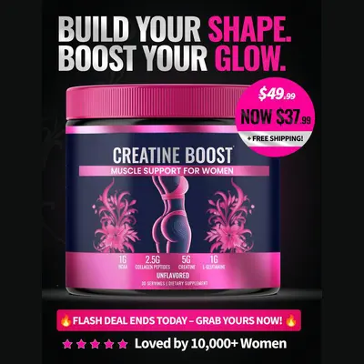 Kreatinpulver für Frauen, Creatine Boost - 3