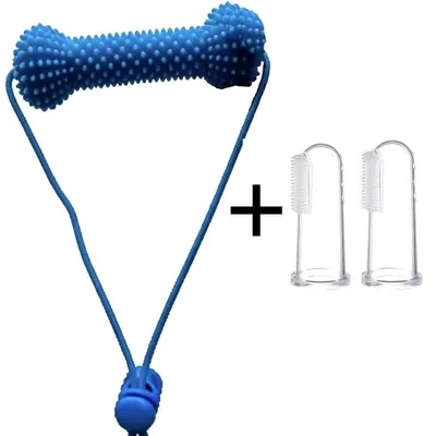 Pet Chew Toy Toothbrush Stick for Easier Teeth Brushing - 7