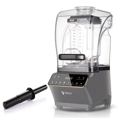 AB Kuralı Buz Kırıcı Ev Ses Geçirmez Kapakla Bas Meyve Sıkacağı Karıştırıcı Buz Kırıcı Blender